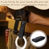Nouiseuns Handcuff Strap Holder for Duty Belt, Nylon Belt Keepers