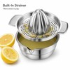 Manual Citrus Juicer for Fresh Juice – Stainless Steel Lemon