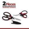 Professional Kitchen Scissors | 2-Pack Ultra Sharp Stainless Steel Kitchen