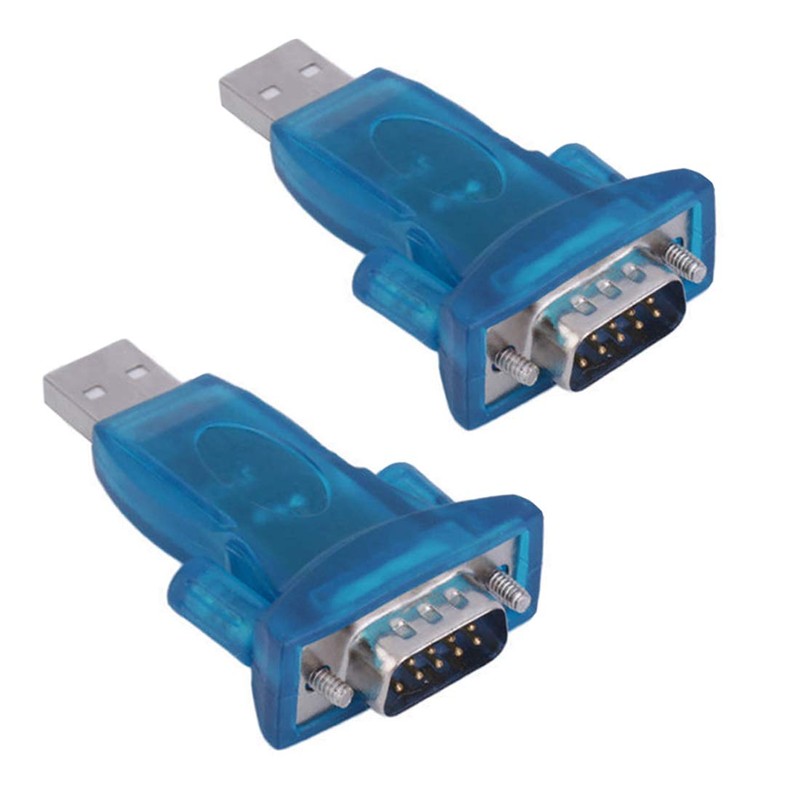 Hailege 2pcs USB 2.0 to RS232 Chipset CH340 Serial Converter