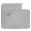 Niuoppy 2Pcs Dish Drying Mat, 38x50cm Highly Absorbent Draining Board