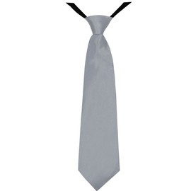 Soul-Cats® Boys Tie 35 cm Pre-Tied Silk Look Wedding Communion Youth Initiation, Polyester