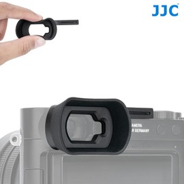 JJC Long Soft Camera Viewfinder Eyecup, Viewfinder Eyepiece for Leica Q3 43, Q3 Digital Camera, Adaptation Camera Eye Sensor (Easy Installed with Camera Hot Shoe)