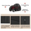 Porch Shield Heavy Duty 600D Polyester Lawn Tractor Cover, Water-Resistant