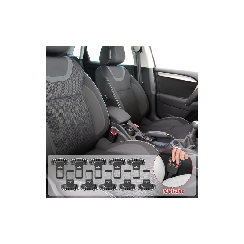 10 Piezas Clips para Coche, BOJA Gadgets para Auto, Adecuado