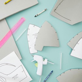 10mm Grey EVA Foam Roll Sheet for Crafts and Cosplay Costumes (13.25 x 39 in)