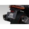 YOSHIMURA 599-021-0001 Carbon License Plate Holder for 126cc and Up