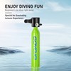 GOYOJO Scuba Tank 0.5L Mini Diving Equipment Underwater Breath System
