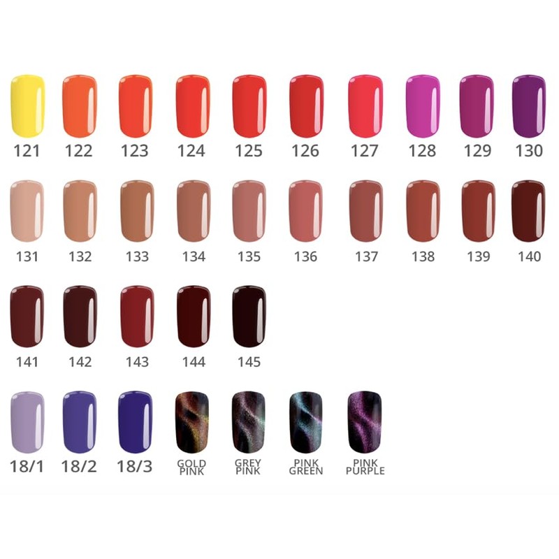 168 Silcare Soak Off Hybrid UV LED Flexy Gel Manicure