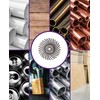 Dremel 471S EZ SpeedClic Abrasive Brush (Grit 36) for Detail