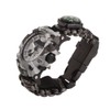 Outdoor Camping Survival Watch Multi Functional Bracelet Compass Whistle Paracord