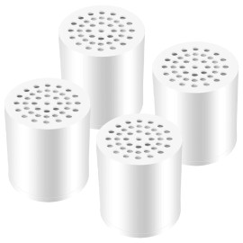 Unbranded 20 Stage Shower Filter Universal Replacement Cartridge Hard Water Purifier - 4 pcs