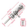 Slide Bolt Gate Latch Solid Gate Lock Heavy Duty 304