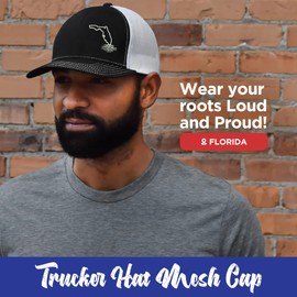 WYR Clothing 112 Snapback Trucker Hat_Black/White_FL