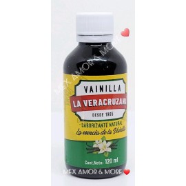 LA VERACRUZANA Vainilla LA VERACRUZANA  Natural Flavoring  Vanilla Essence 120mL Baking