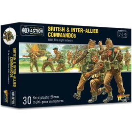 Warlord Games/Bolt Action 1/56 British and Allied Special Forces (30 Pieces) Building Kit WLG402011022 (People)