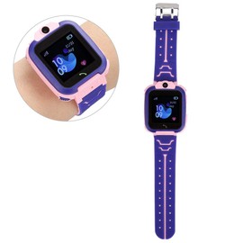 2019 New Q12B Children's Smart Watch Waterproof Lbs Positioning 2G Call (Pink)