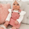 Kupretty Newborn Baby Girl Fall Clothes Ruffle Long Sleeve Ribbed