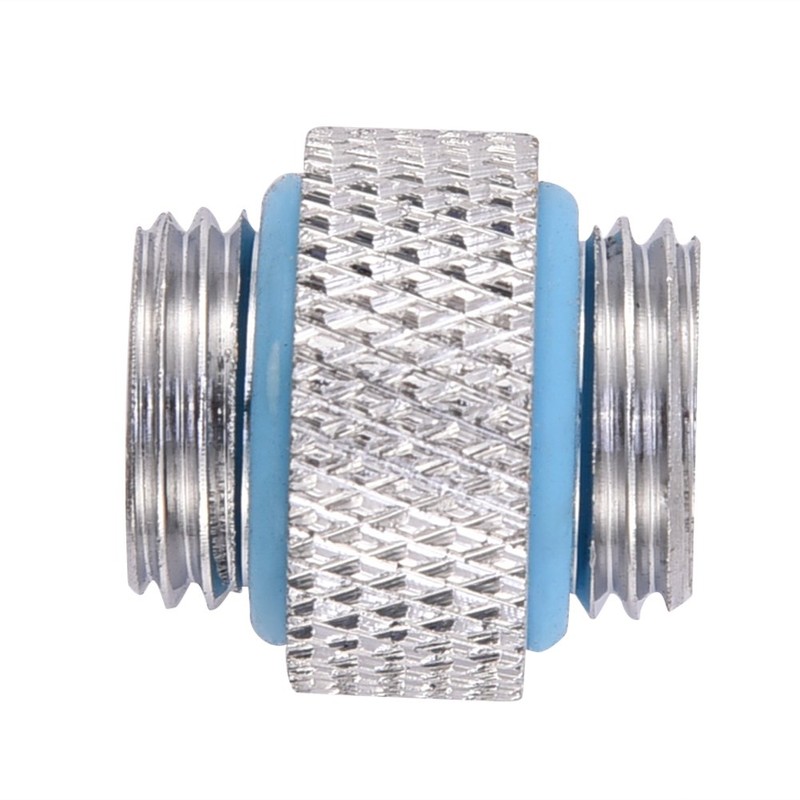 Aramox 2Pcs Fitting Adapter,G 1/4in Thread Male to Male Fitting