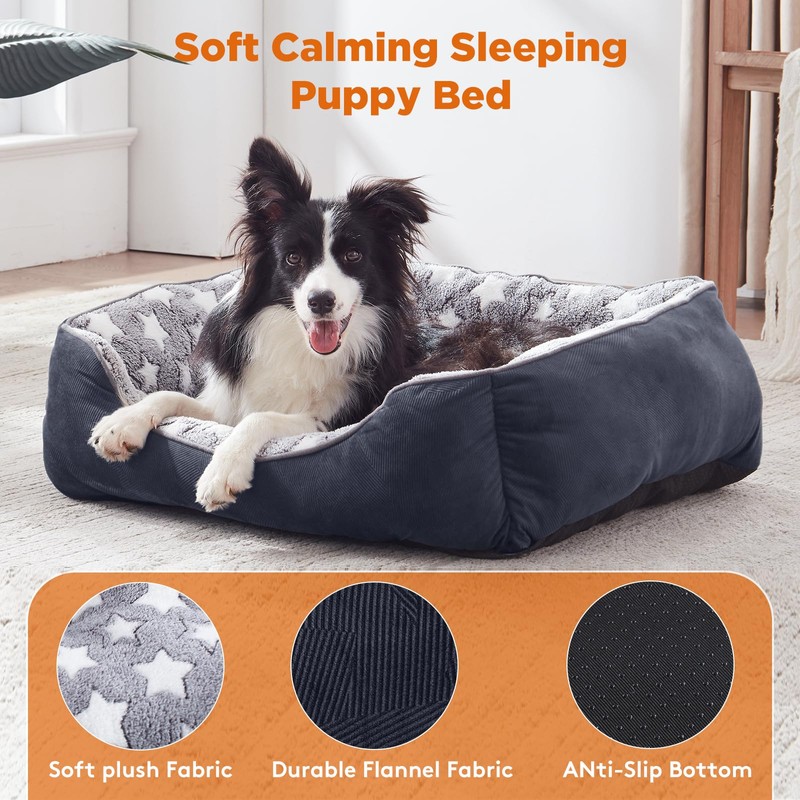GASUR Medium Dog Beds for Medium Size Dogs, Orthopedic Dog