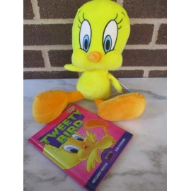 /Kohls Cares / Looney Tunes Kohls Cares Looney Tunes Tweety Bird 14" Plush & 5"x 7" Book / Space Jams 2021