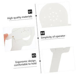 Outanaya 1pc Plastic Eye Occluder Ergonomic Design for Astigmatism Testing Comfortable Eye Patch for Exam Durable and Easy to Use for Amblyopia