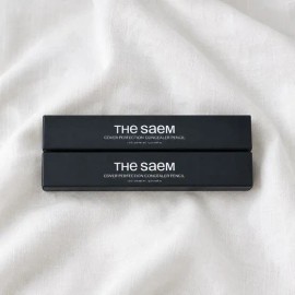 The Saem Cover Perfection Concealer Pencil 1+1 No. 1.0 Clear Beige / 더샘 커버 퍼펙션 컨실러 펜슬 1+1 1.0호 클리어 베이지