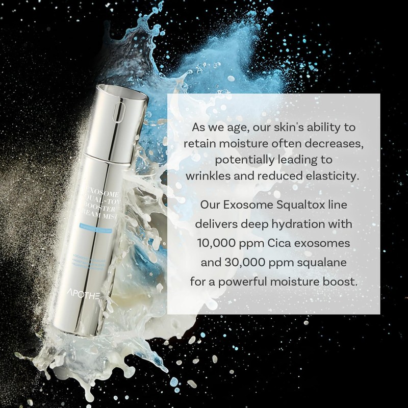 APOTHE Exosome Squal-Tox Booster Cream Mist 3.38 fl oz (100ml)