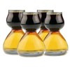 QUAFFER Double Bubble Layered PLASTIC Shot Glass – Clear Chaser