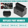 YzusGomumu LED Flasher Relay Signal Flasher Control Module Assembly Compatible