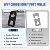 TNCZHYLX T Post Puller Fence Post Puller, Farm Equipment Tractor