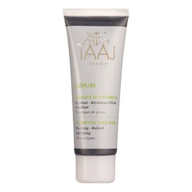 TAAJ | Charcoal Mask - JAÏPURE | Purifying and detoxifying mask | Frees the skin from impurities | Firms the pores | Refines the skin texture | Clear and dull skin | Vegan | 75 ml