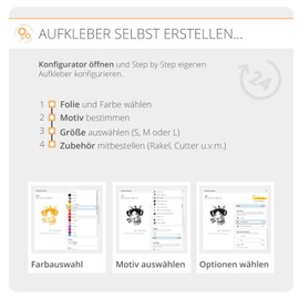 Car Sticker and Car Tattoo Shop Klebe-X® Animal Foil Sticker Wolf Dragon Africa Gecko XXL Configurator Large Selection of Colours and Sizes Car Sticker Design Yourself