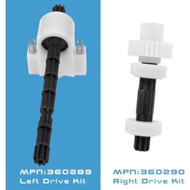 Phlosiyz 360289 Left Drive and 360290 Right Drive Axle Kit for Pentair Rebel and Kreepy Krauly Warrior Rebel Pool Cleaner, Vacuum Drive Gear kit Replacement Accessories