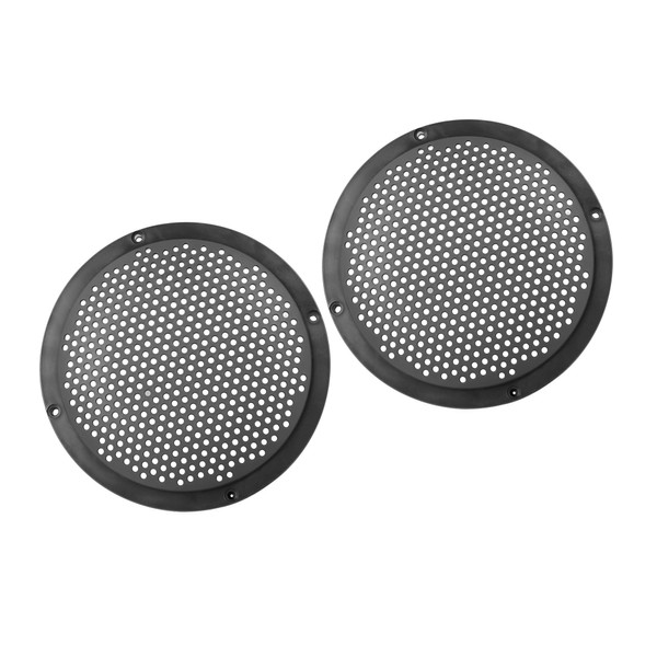 Partuto 2 Pcs 6" Universal Speaker Cover Mesh Subwoofer Grill