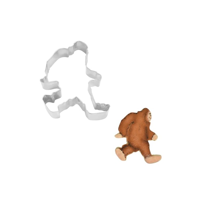 R&M Big Foot Cookie Cutter Stainless Steel 3.5"
