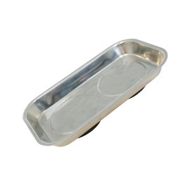 Dapetz ® Rectangle Magnetic Parts Tray Stainless Steel Dish Nut & Bolt Sockets Screws Tools Holder Collector 150 X 225mm Durable & corrosion-resistant stainless steel