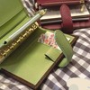 M5 Size Notebook, PU Leather, Avocado Green, Multiple Pockets for