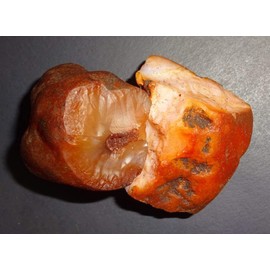 Fire Agate Raw Natural A grade Fire Agate from Mexico medium Rough Crystal Healing Gemstone Collectible Display Specimen Stones 2pc set