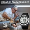 Hearkent 8 Alarms and Vibrating Watch Medication Reminder for Deaf