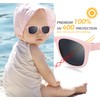 NACUWA Baby Sunglasses - 100% UV Proof Sunglasses for Baby,