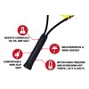 Silicone Rubber Grip Wrap for Tool Handles, Fitness and Sports
