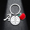 Teacher Initial Alphabet Keychain Gifts Teacher Teachers Day Appreciation Gifts
