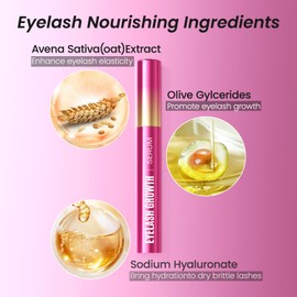Sobetuar Eyelash Growth Serum - Volumizing Lash Serum for Longer & Thicker Lashes - Natural, Vegan & Gentle (5 mL)