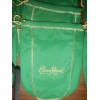 Crown Royal Lot of 12 Crown Royal Apple Green Bags