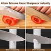 Sharpeak 198H-SPK Professional Electric Knife Sharpener, Versatile 3 Stages Monocrystalline