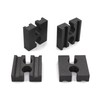 Locorico Balance rails mix for wooden railway compatible with Brio