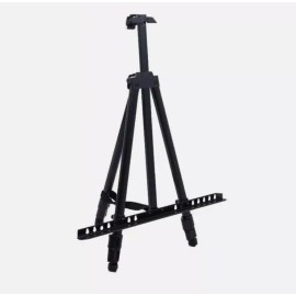 Artist's Loft Artists Loft Large Collapsible Black Metal Easel Painting Drawing Art NEW NIP