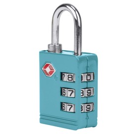 Travelon Travelon TSA Luggage Lock Luggage Lock, Aqua