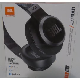 JBL Live 660NC Wireless Over-ear NC Bluetooth Headphones Black